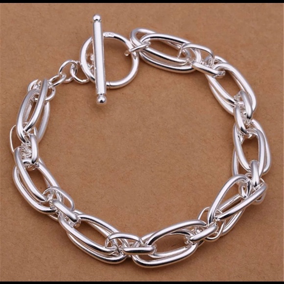 - 925 silver plated chain bracelet - Picture 4 of 9